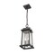 Z-Lite Millworks 2 Light Outdoor Chain Mount Ceiling Fixture, Oil Rubbed Bronze & Clear Beveled 574CHM-ORB - alternate 2